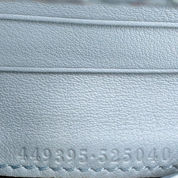 Gucci Micro Guccisima bifold wallet Turqoise! - Picture 15 of 16